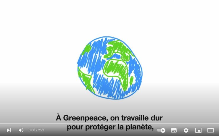 Que fait Greenpeace - vidéo