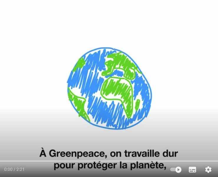 Que fait Greenpeace - vidéo