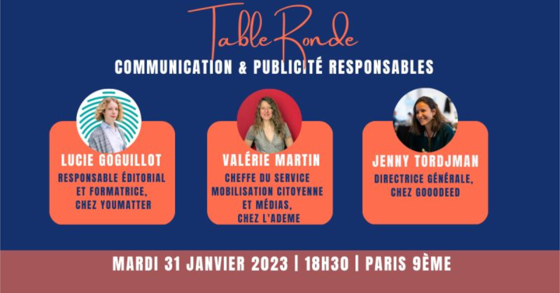 Table ronde Communication et Publicité responsables : TOUS Responsables ...